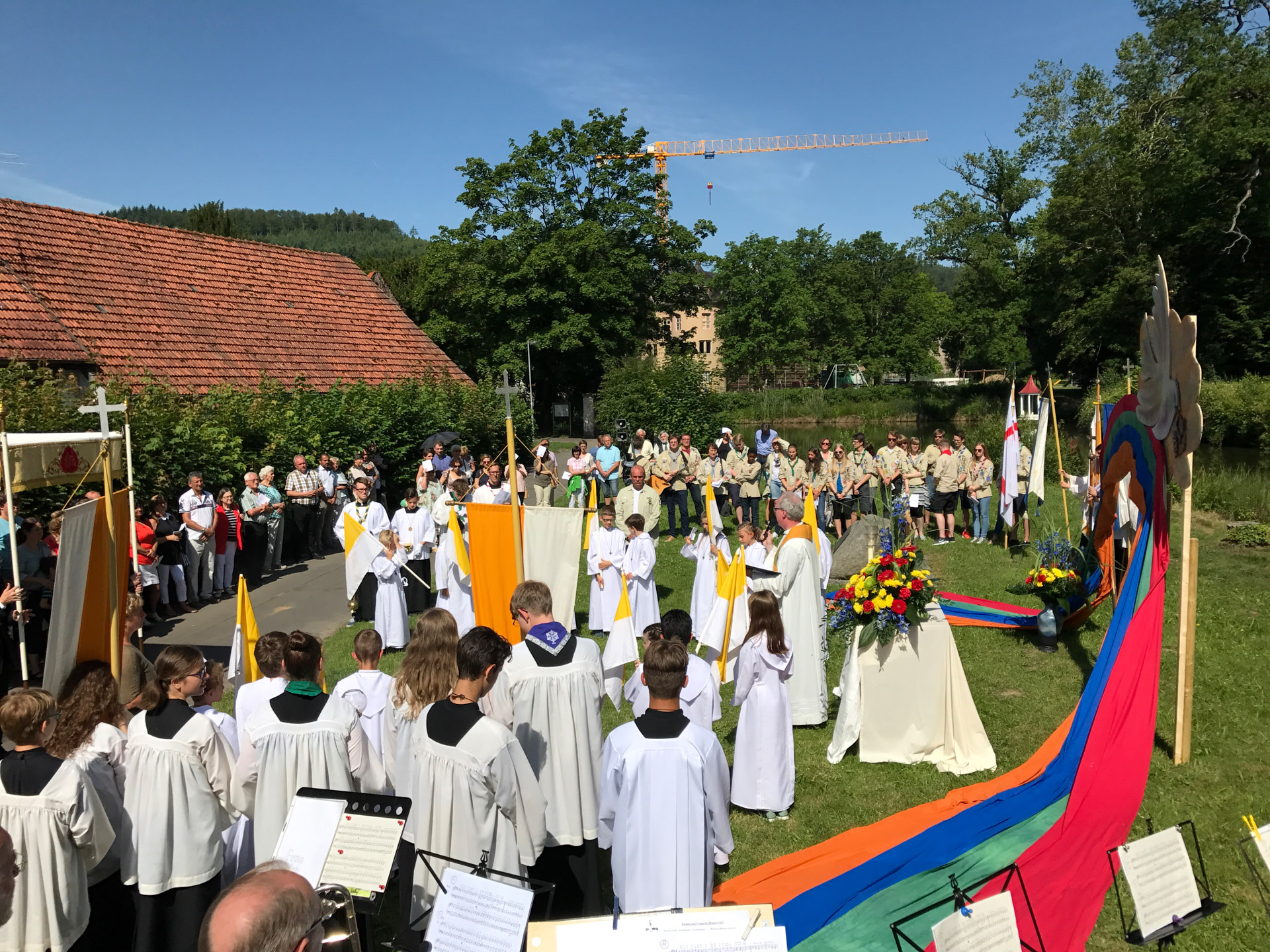 Fronleichnam 7 DPSG Stamm St. Bonifatius